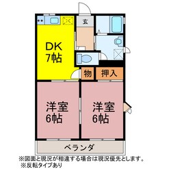 パラシオ190の物件間取画像